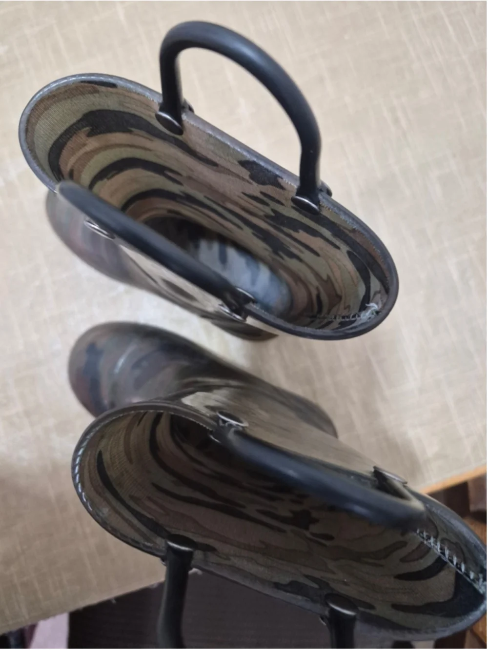 Galoshes, child rain boots, size 6